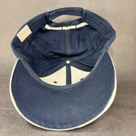 Shuttle Launch Strap Back Hat Cap Blue Kennedy Space Center Souvenir Logo Mens - Picture 11 of 13